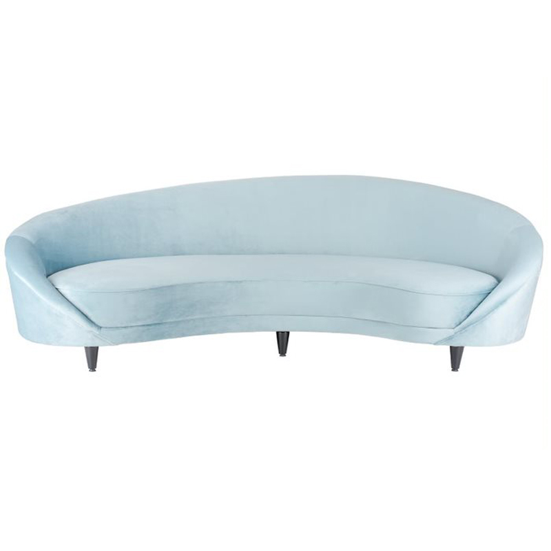Диван Paulet Light Blue Sofa Светло-голубой Диван Paulet Light Blue Sofa Светло-голубой в Липецке | Loft Concept