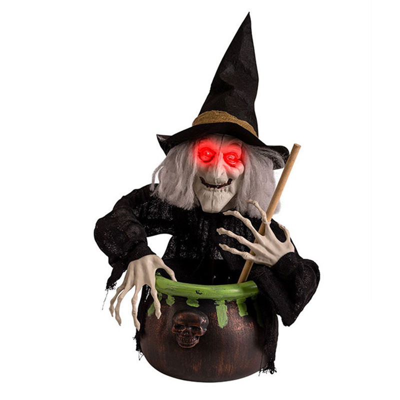 Статуэтка HALLOWEEN Witch and Cauldron Серый (Gray) Черный Зеленый Статуэтка HALLOWEEN Witch and Cauldron Серый (Gray) Черный Зеленый в Липецке | Loft Concept