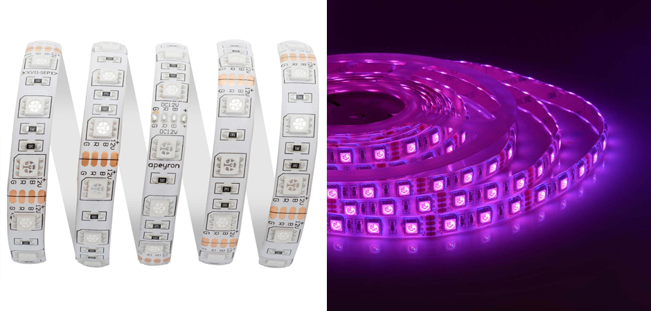 Светодиодная влагозащищенная лента 14,4W/m 60Led/m 5050SMD разноцветная 1M Светодиодная влагозащищенная лента 14,4W/m 60Led/m 5050SMD разноцветная 1M - Loft-Concept в Липецке