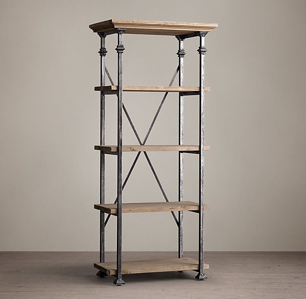 Стеллаж Retro Oak Rack Стеллаж Retro Oak Rack в Липецке | Loft Concept
