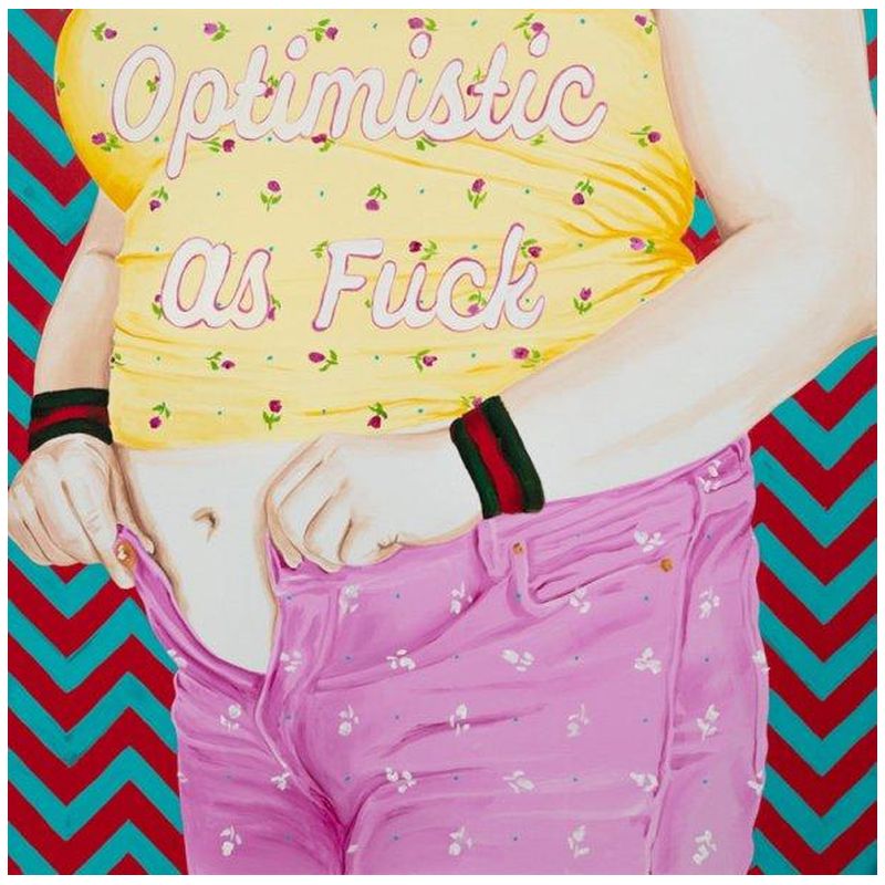 Картина Optimistic as Fuck Мульти Картина Optimistic as Fuck Мульти в Липецке | Loft Concept