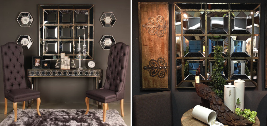Зеркало настенное Patina FourSquare Зеркало настенное Patina FourSquare - Loft-Concept в Липецке
