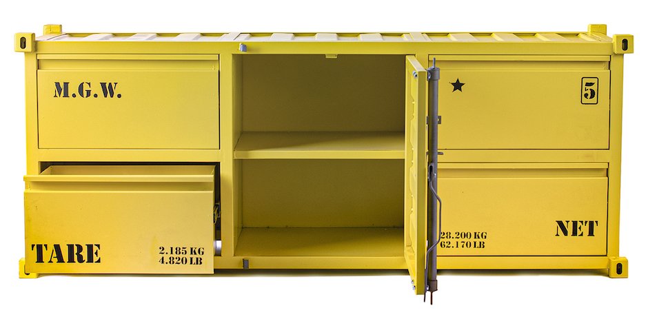Комод Sea Container 4 ящика Комод Sea Container 4 ящика - Loft-Concept в Липецке