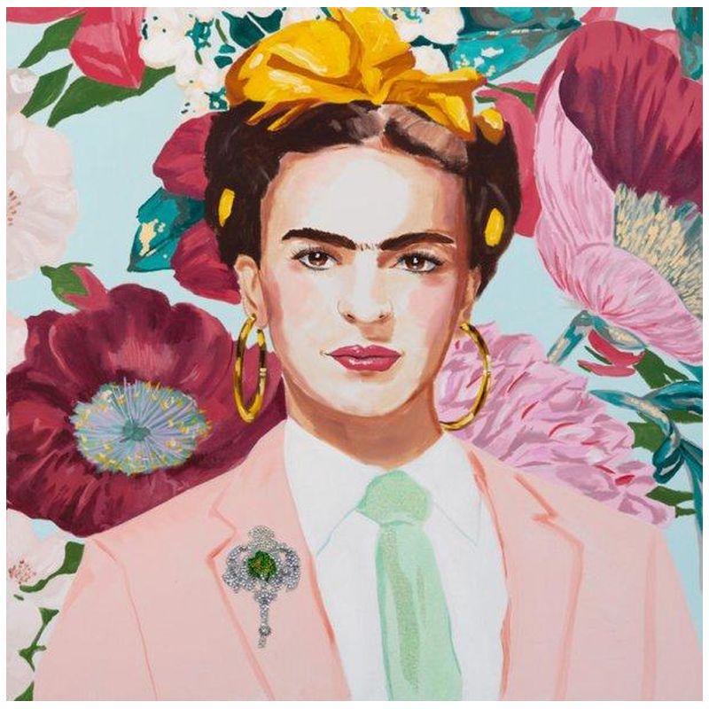 Картина Frida with Peach Suit Мульти Картина Frida with Peach Suit Мульти в Липецке | Loft Concept