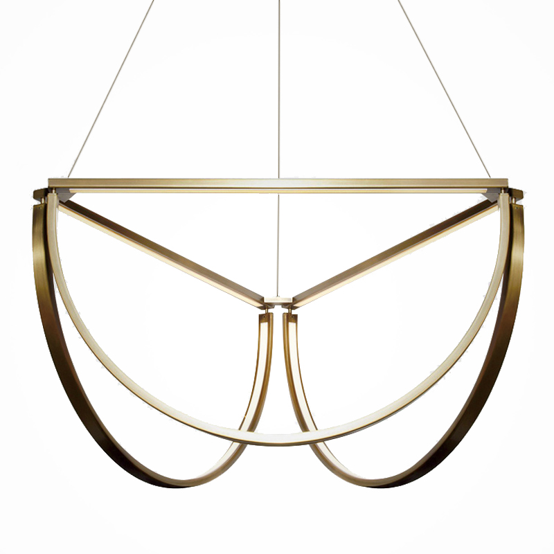 Подвесной светильник Solana Hanging lamp Золотой Подвесной светильник Solana Hanging lamp Золотой в Липецке | Loft Concept
