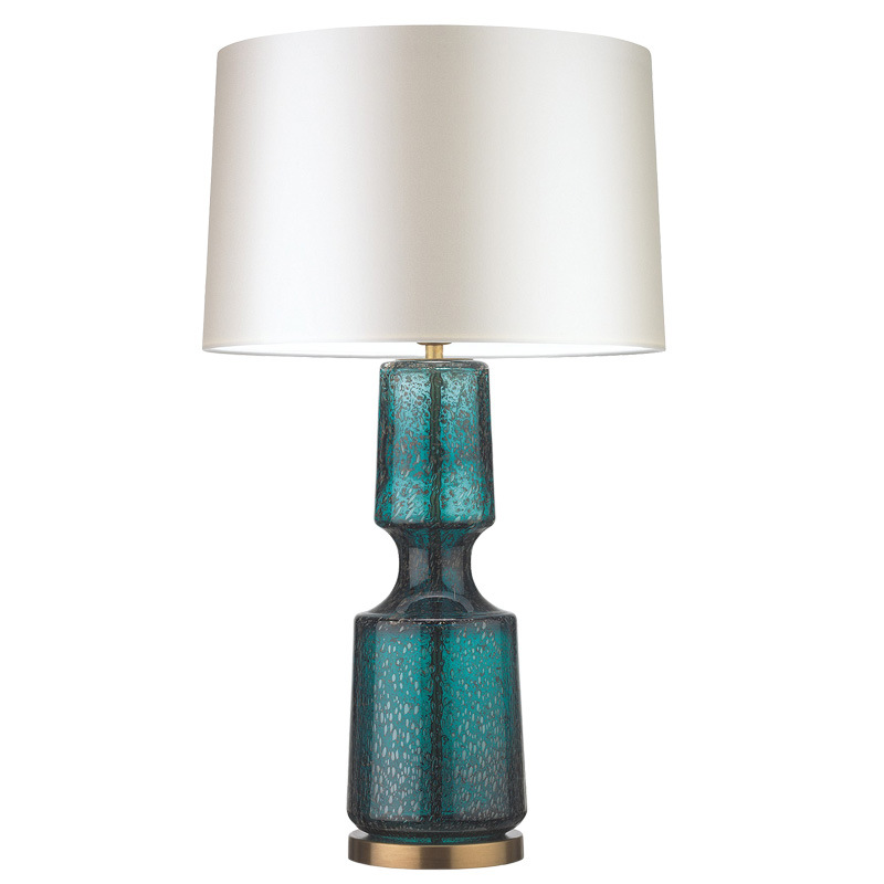 Настольная лампа Antero Teal Table Lamp Бирюзовый Молочный Настольная лампа Antero Teal Table Lamp Бирюзовый Молочный в Липецке | Loft Concept