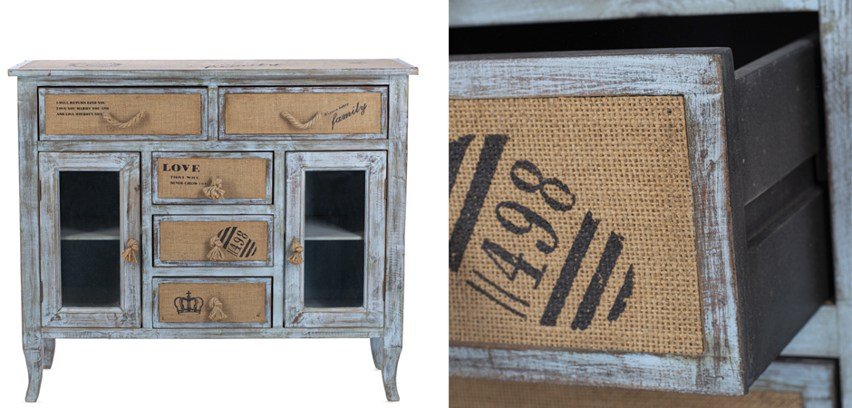 Комод в стиле прованс Beige-Blue Provence Комод в стиле прованс Beige-Blue Provence - Loft-Concept в Липецке