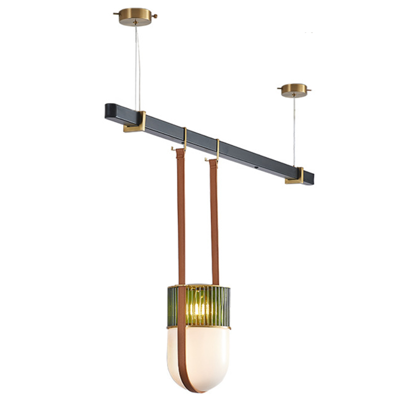 Dario Linear pendant light Черный Синий Желтый Зеленый Dario Linear pendant light Черный Синий Желтый Зеленый в Липецке | Loft Concept