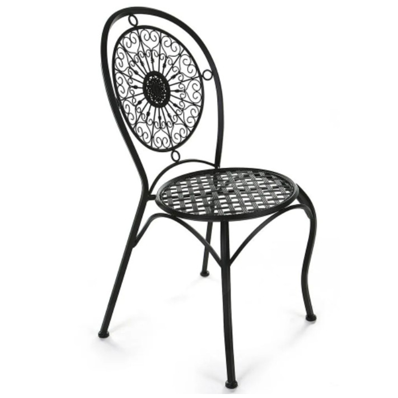 Стул Forged Patterns Anita Black Черный Стул Forged Patterns Anita Black Черный в Липецке | Loft Concept
