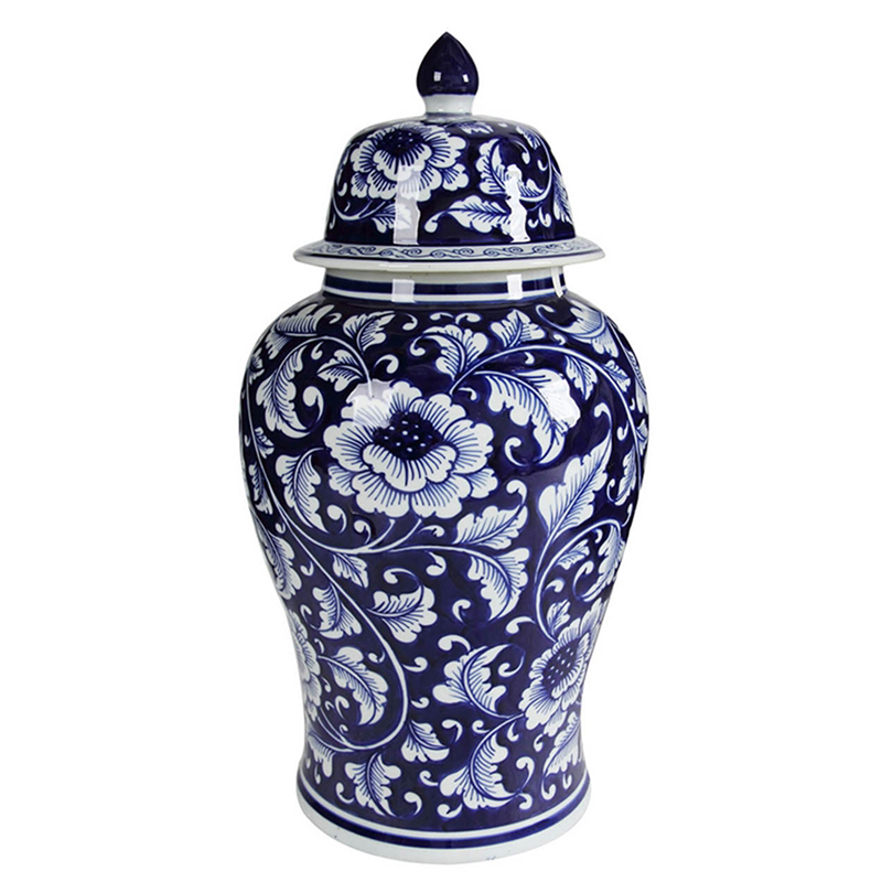 Ваза Celia Vase Белый Синий Ваза Celia Vase Белый Синий в Липецке | Loft Concept