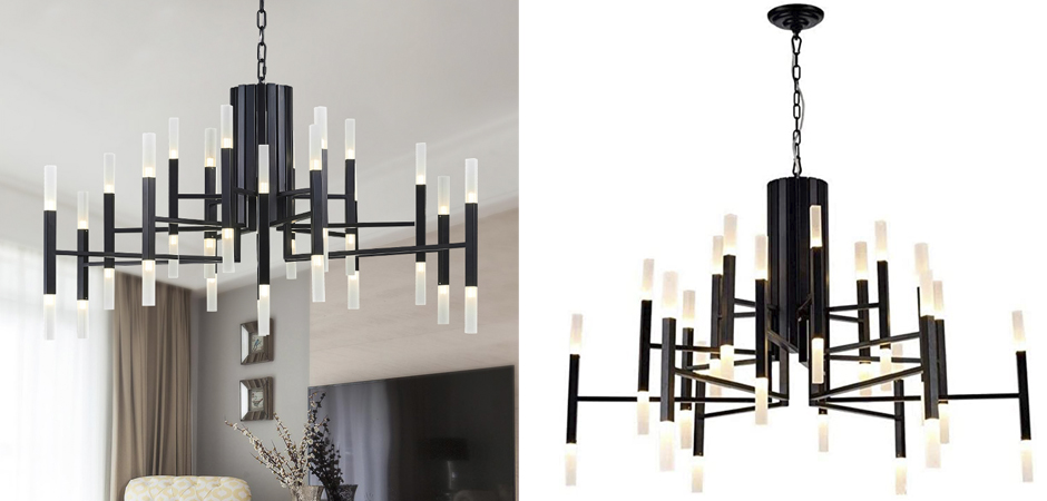 Люстра ALMA LIGHT BARCELONA Black Люстра ALMA LIGHT BARCELONA Black - Loft-Concept в Липецке