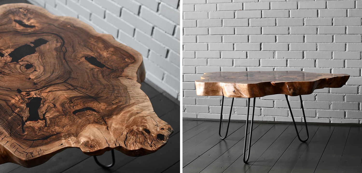 Кофейный стол Rohan Industrial Metal Rust Coffee Table - фото