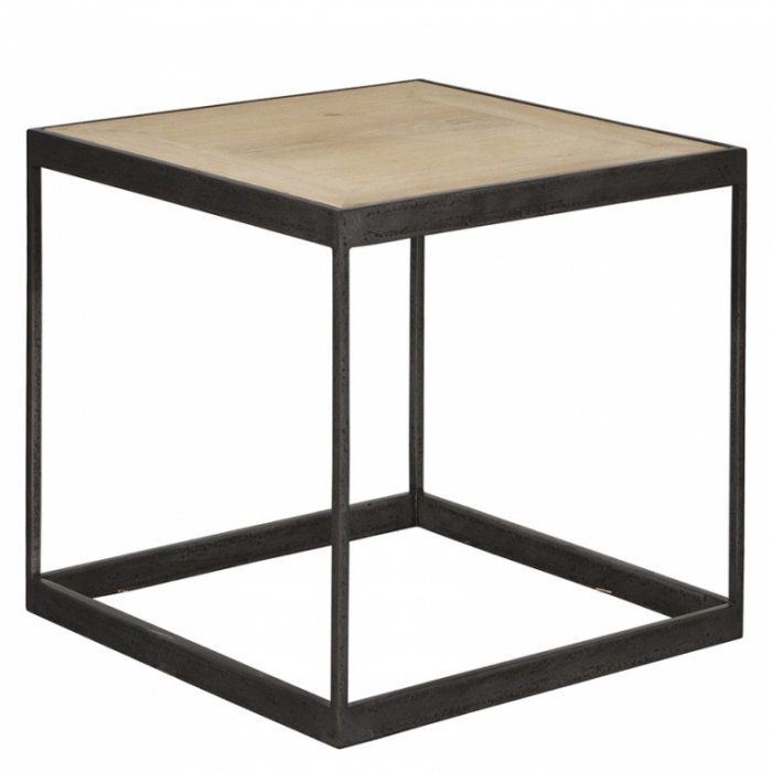 Приставной столик Industrial Oak Side Table Приставной столик Industrial Oak Side Table в Липецке | Loft Concept