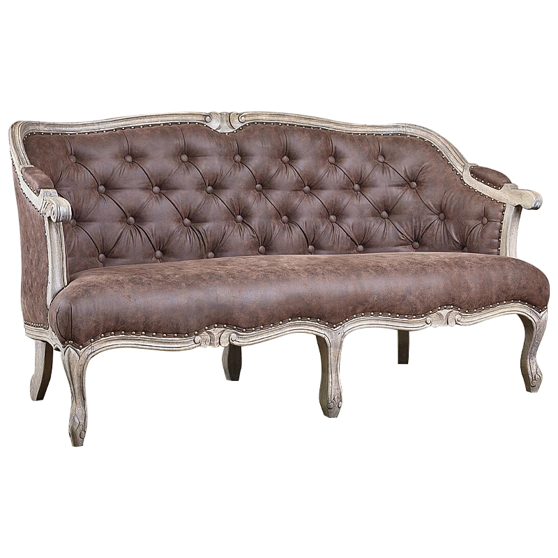 Диван Goddard Sofa Коричневый Бежево-серый Диван Goddard Sofa Коричневый Бежево-серый в Липецке | Loft Concept