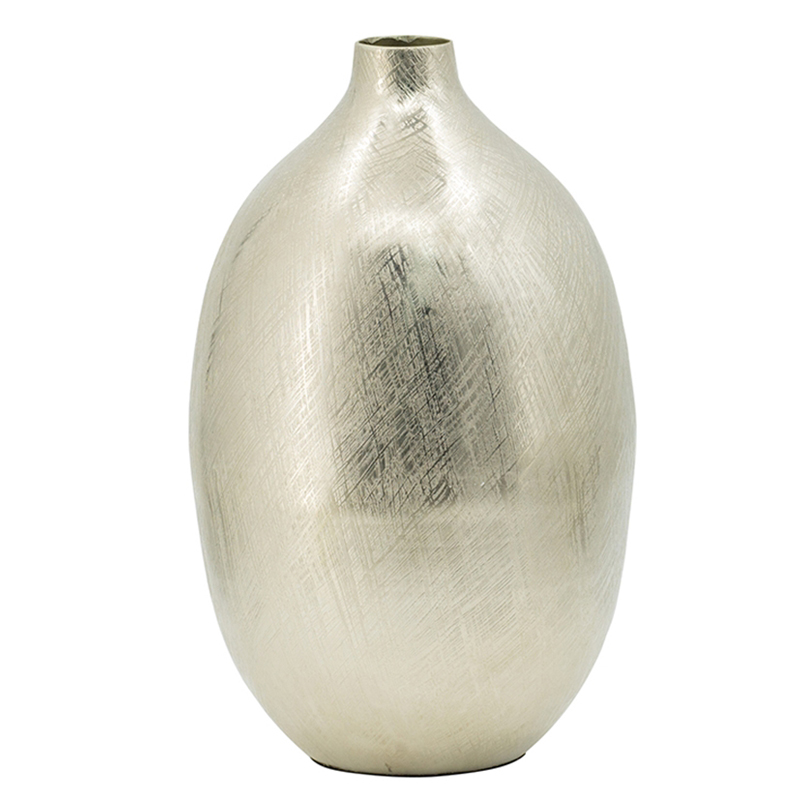 Ваза Silvian Vase silver Серебряный Ваза Silvian Vase silver Серебряный в Липецке | Loft Concept