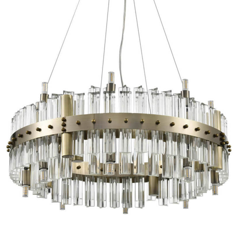 Люстра Saturno Not Baroncelli Bronze Chandelier Бронза Прозрачный (Transparent) Люстра Saturno Not Baroncelli Bronze Chandelier Бронза Прозрачный (Transparent) в Липецке | Loft Concept