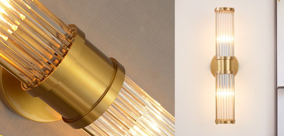 Ralph Lauren Бра Allen Double Light Brass Ralph Lauren Бра Allen Double Light Brass - Loft-Concept в Липецке