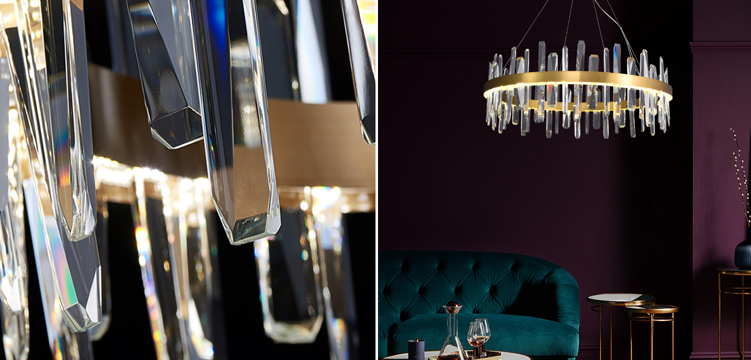 Люстра Gertrudis Chandelier circle - фото