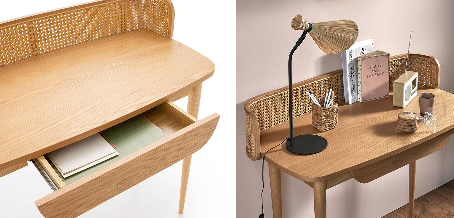 Рабочий стол Morten Wicker Table - фото