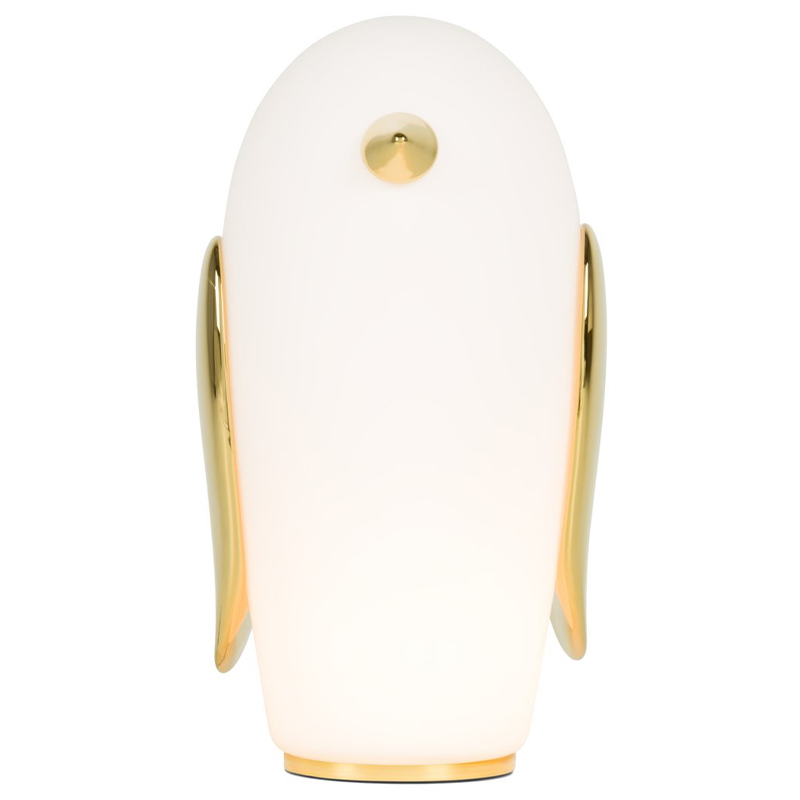 Настольная лампа Moooi Pet Light Noot Noot Пингвин Глянцевое золото Белое матовое стекло Настольная лампа Moooi Pet Light Noot Noot Пингвин Глянцевое золото Белое матовое стекло в Липецке | Loft Concept