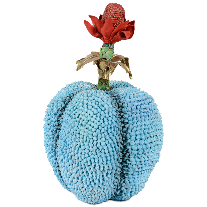 Статуэтка тропический фрукт Tropical Fruit blue Голубой Красный Зеленый шалфей Статуэтка тропический фрукт Tropical Fruit blue Голубой Красный Зеленый шалфей в Липецке | Loft Concept