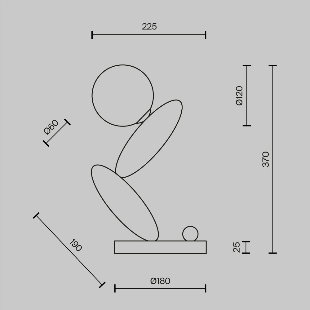 Настольный светильник Resonance 3000К 6Вт в Липецке
