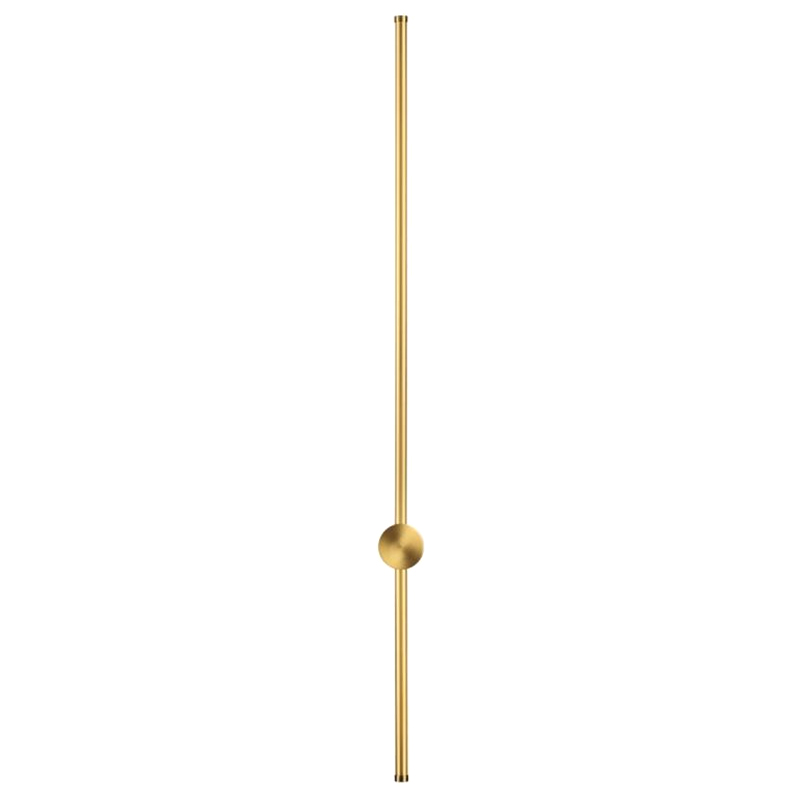 Бра светодиодное Trumpet tube Gold 100см Золотой Бра светодиодное Trumpet tube Gold 100см Золотой в Липецке | Loft Concept