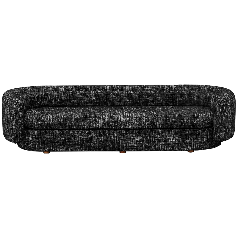 Диван Everard Sofa Черный Черно-белый Коричневый Диван Everard Sofa Черный Черно-белый Коричневый в Липецке | Loft Concept