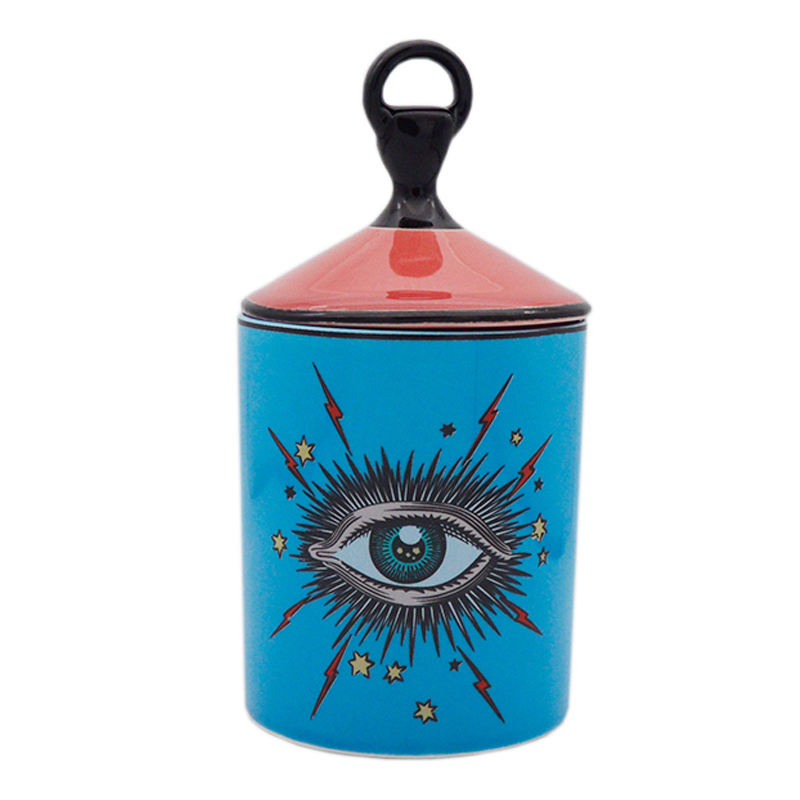 Ваза Vase Eye синяя Синий Красный Черный Ваза Vase Eye синяя Синий Красный Черный в Липецке | Loft Concept