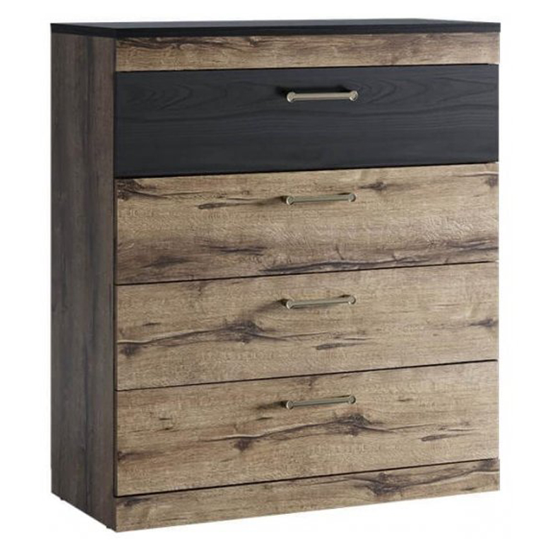 Комод с 4-мя ящиками Frederick Commode Дуб темный Комод с 4-мя ящиками Frederick Commode Дуб темный в Липецке | Loft Concept