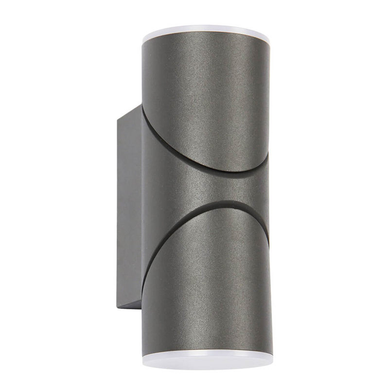 Уличный настенный светильник Javier Round Street Lamp Черный Уличный настенный светильник Javier Round Street Lamp Черный в Липецке | Loft Concept