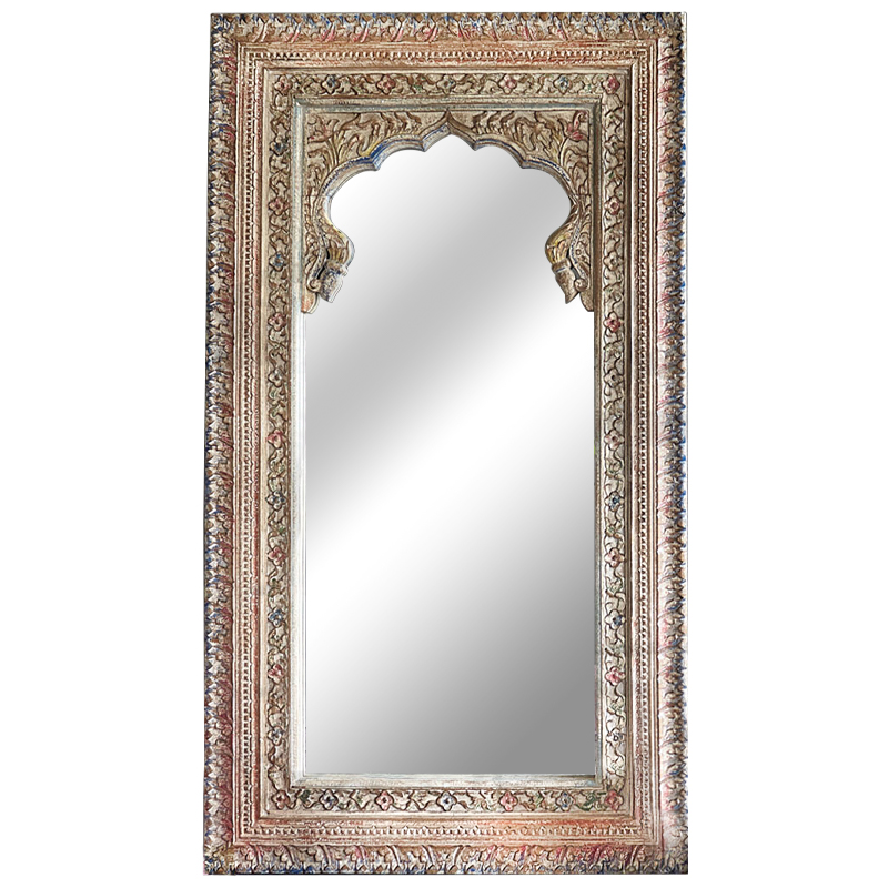 Зеркало Navya Grey Mango Mirror Древесина Зеркало Navya Grey Mango Mirror Древесина в Липецке | Loft Concept