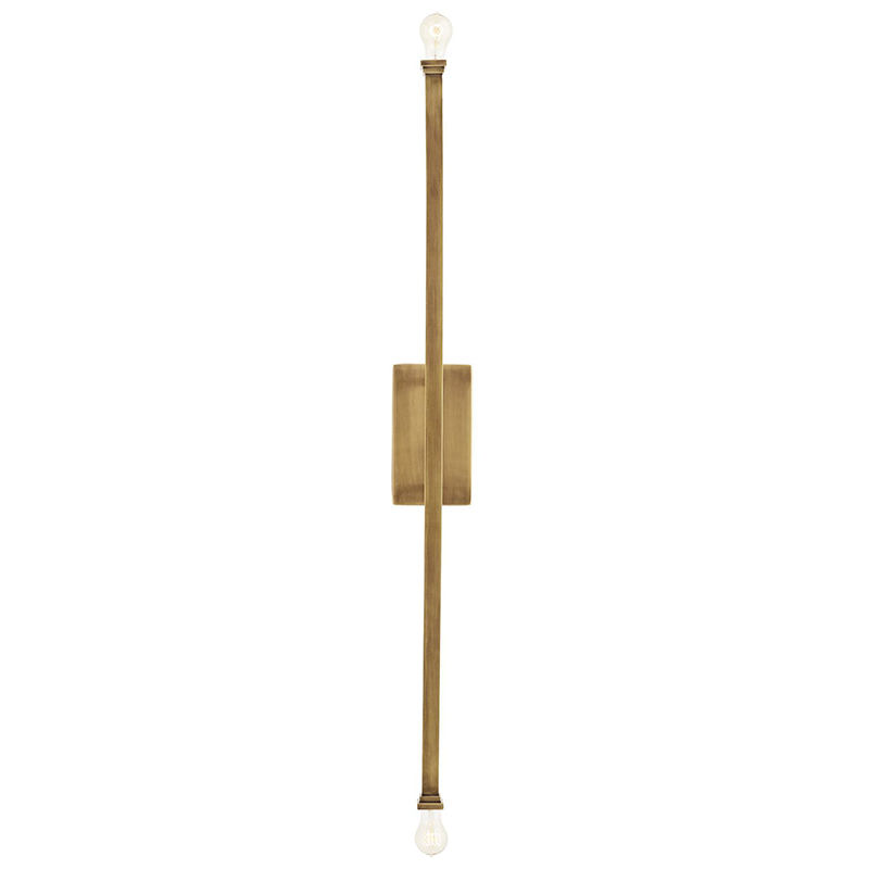 Бра Arteriors HUTU WALL LIGHT Латунь в Липецке | Loft Concept 