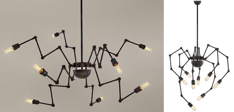 Люстра Eichholtz Ceiling Lamp Spider - Loft-Concept в Липецке