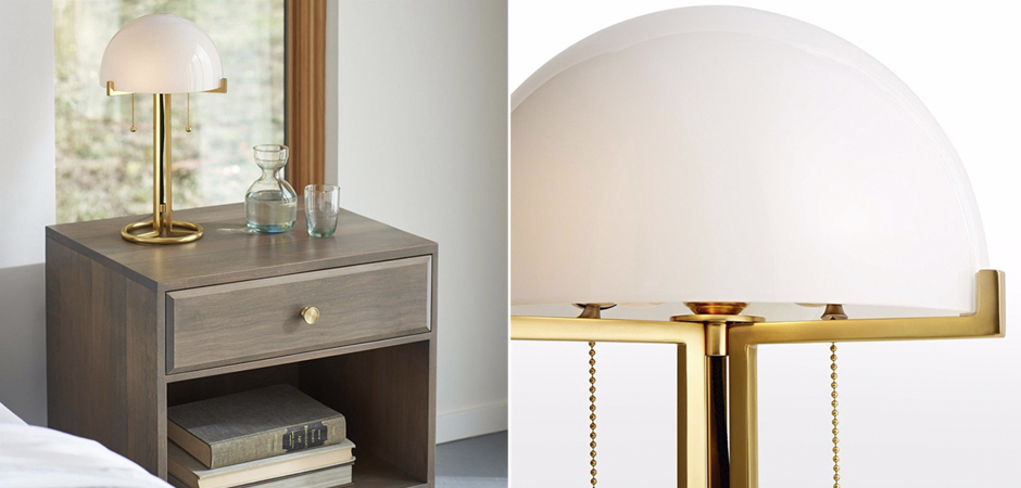 Настольная лампа White Dome Table Lamp Настольная лампа White Dome Table Lamp - Loft-Concept в Липецке