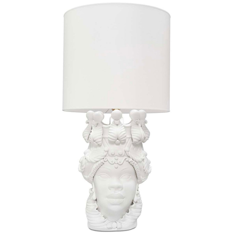 Настольная лампа Table Lamp Moro Lady Big Lipstick White Белый Настольная лампа Table Lamp Moro Lady Big Lipstick White Белый в Липецке | Loft Concept