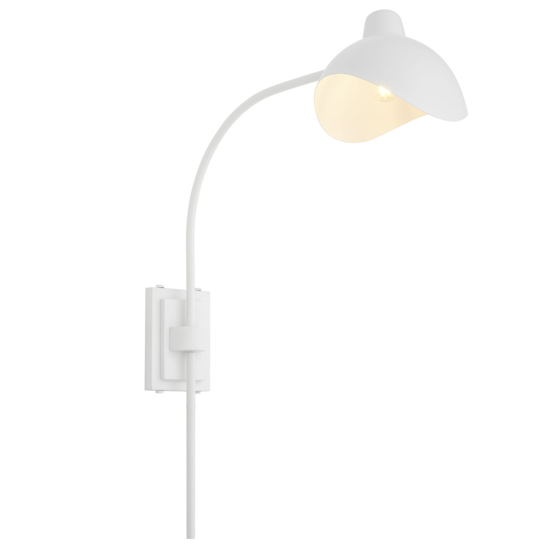 Бра Eichholtz Wall Lamp Pelham White Белый Бра Eichholtz Wall Lamp Pelham White Белый в Липецке | Loft Concept