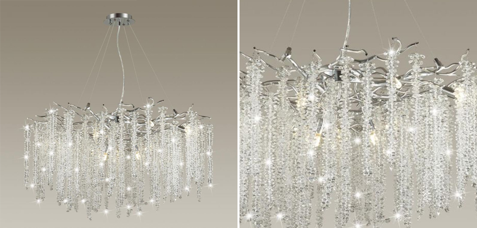 Люстра Fairy Tree Silver на 14 ламп Люстра Fairy Tree Silver на 14 ламп - Loft-Concept в Липецке