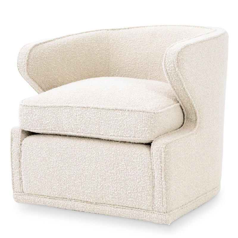 Кресло Eichholtz Chair Dorset Boucle cream Кремовый Кресло Eichholtz Chair Dorset Boucle cream Кремовый в Липецке | Loft Concept