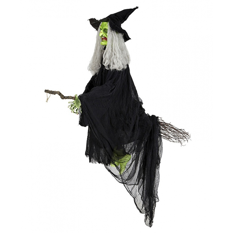 Аксессуар HALLOWEEN Green Witch Зеленый Черный Аксессуар HALLOWEEN Green Witch Зеленый Черный в Липецке | Loft Concept