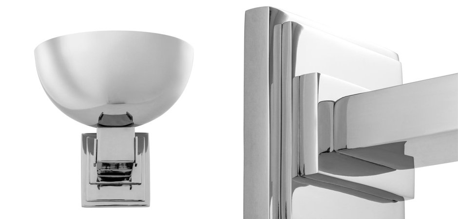 Бра Eichholtz Wall Lamp Haussman Nickel - Loft-Concept в Липецке