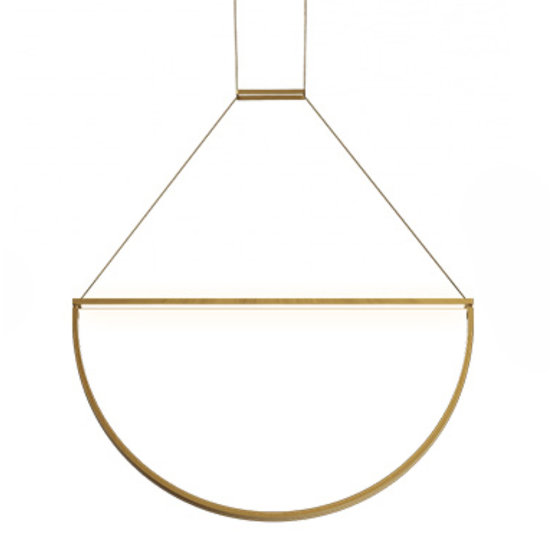 Подвесной светильник Solana Hanging lamp Золотой Подвесной светильник Solana Hanging lamp Золотой в Липецке | Loft Concept