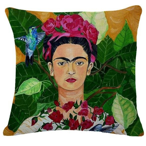 Декоративная подушка Frida Kahlo 4 Декоративная подушка Frida Kahlo 4 в Липецке | Loft Concept
