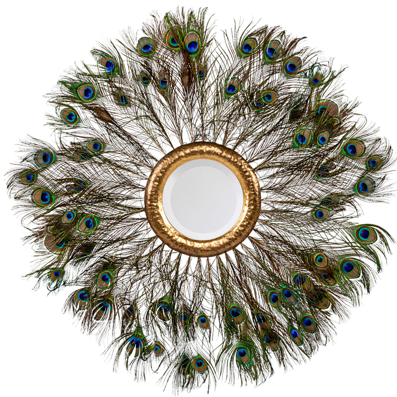 Зеркало Peacock Mirror Зеркало Золотой Мульти в Липецке | Loft Concept 