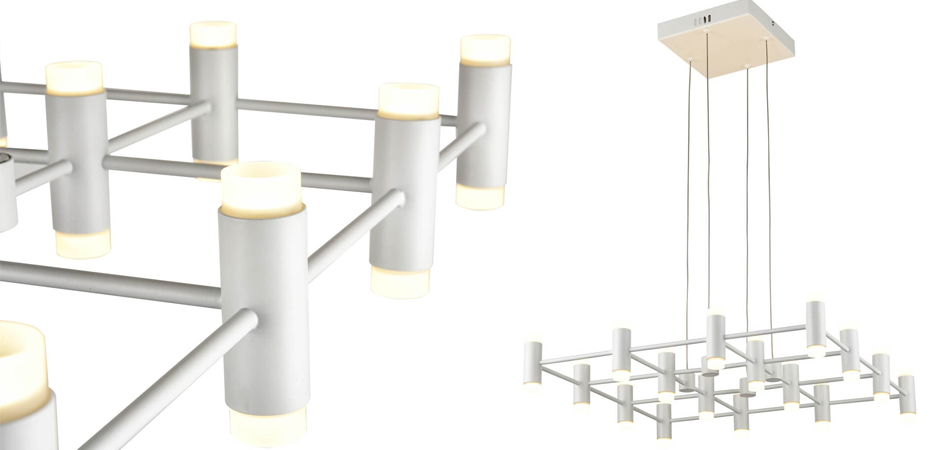 Люстра Rigor & Conciseness Lighting Round Plafond White Люстра Rigor & Conciseness Lighting Round Plafond White - Loft-Concept в Липецке