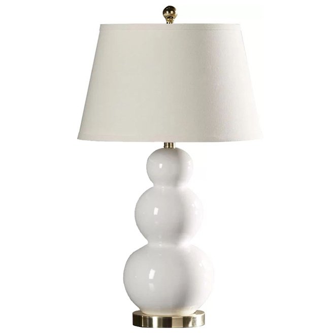 Настольная лампа Gourd Lamp Белый Настольная лампа Gourd Lamp Белый в Липецке | Loft Concept