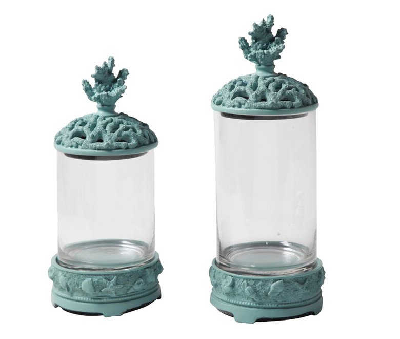 Ваза Colbe Vase green Бирюзовый Ваза Colbe Vase green Бирюзовый в Липецке | Loft Concept