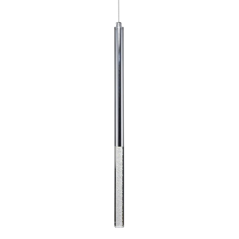 Подвесной светильник Trumpet tube boiling silver Серебряный Прозрачный Подвесной светильник Trumpet tube boiling silver Серебряный Прозрачный в Липецке | Loft Concept
