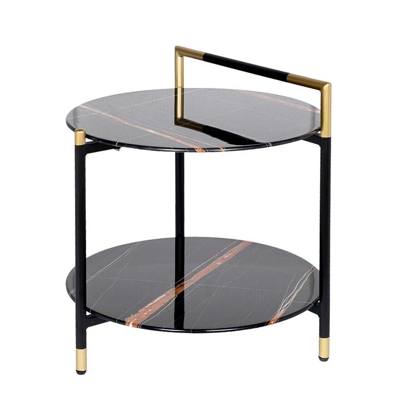 Журнальный столик Coffee Table CARTER 55 Черный Золотой Журнальный столик Coffee Table CARTER 55 Черный Золотой в Липецке | Loft Concept