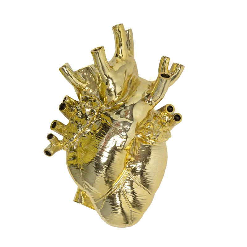Ваза Seletti Love in Bloom Gold Gaint Золотой Ваза Seletti Love in Bloom Gold Gaint Золотой в Липецке | Loft Concept